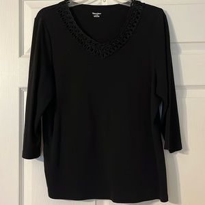 Ladies Tanjay knit top size Large